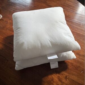 John Lewis 16x16 Pillow Inserts (Pack of 2)